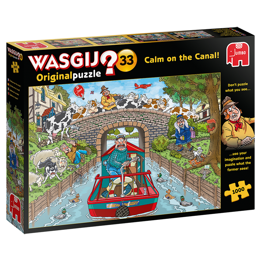 Wasgij Original #33 Calm on the Canal (Jumbo)
