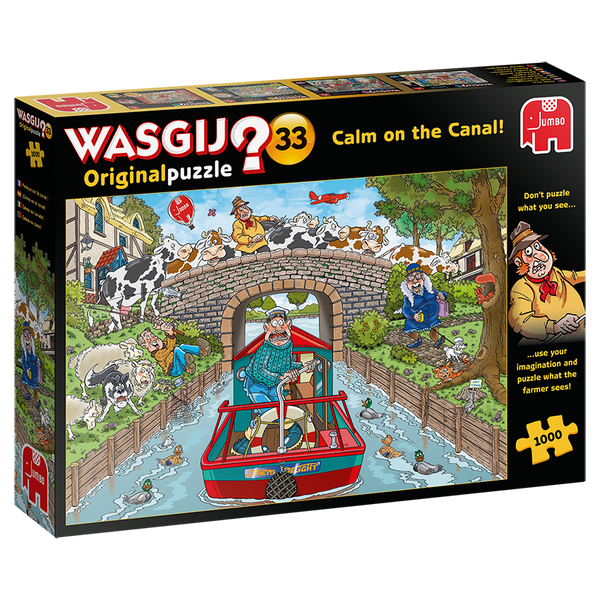 Wasgij Original #33 Calm on the Canal (Jumbo)