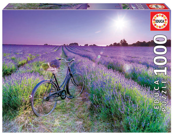 Bike in a Lavender Field (1000pc)