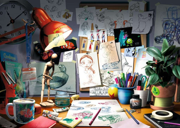 Disney Pixar: The Artist's Desk