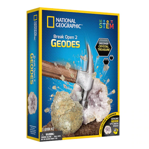 Break Open 2 Geodes Kit (National Geographic)