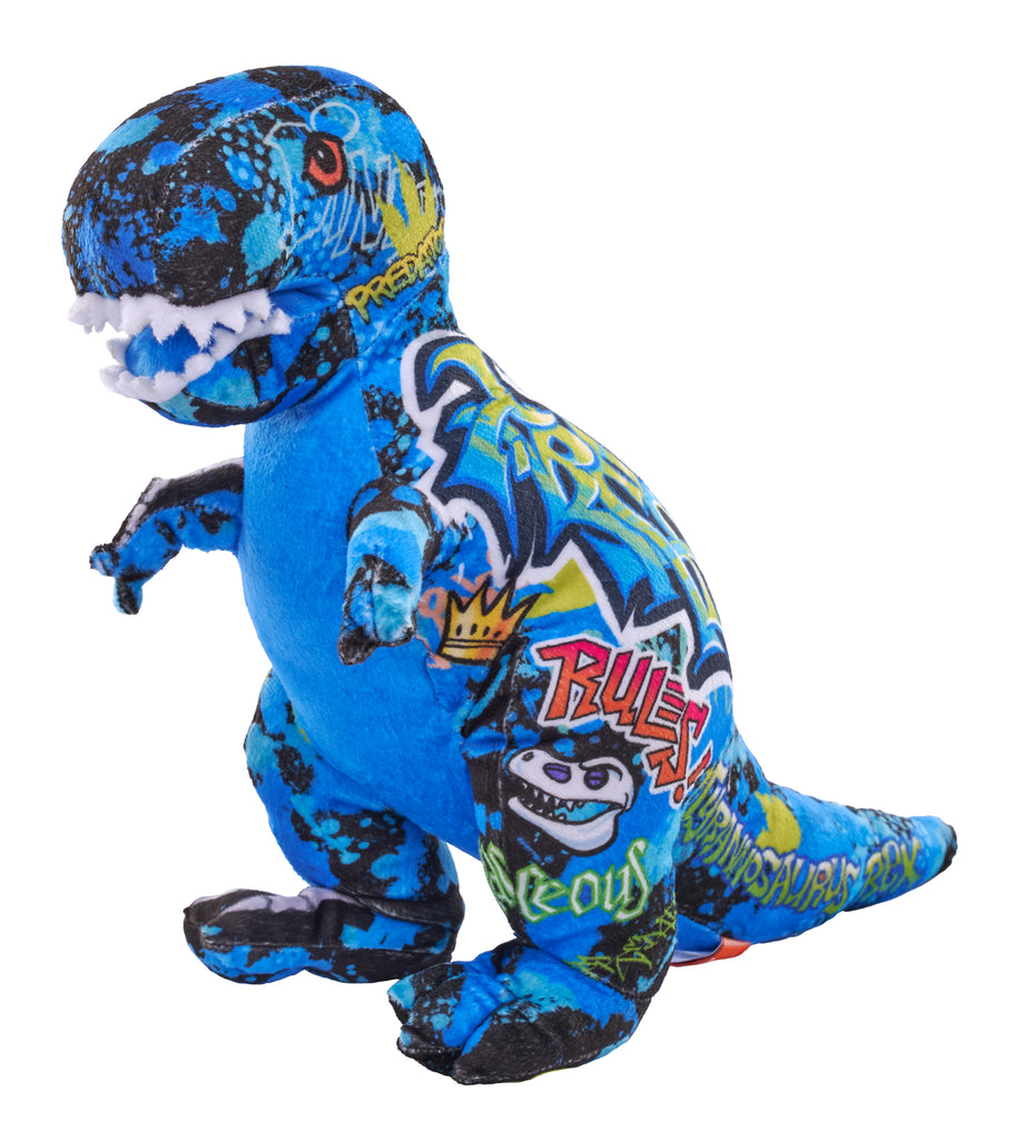 Wild Republic Graffiti Dino Plush – Brighten Up Toys & Games