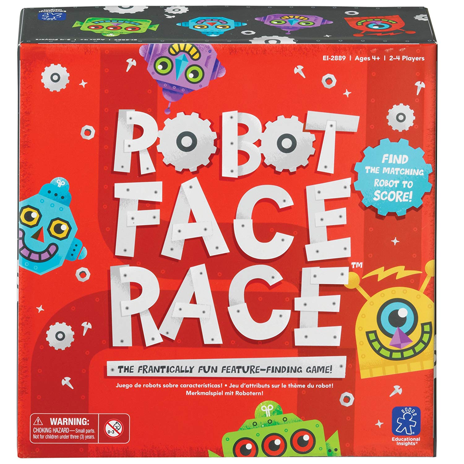 Robot Face Race Game
