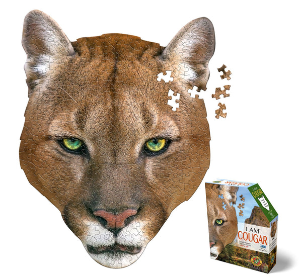 I Am Cougar (300 piece shaped puzzle)