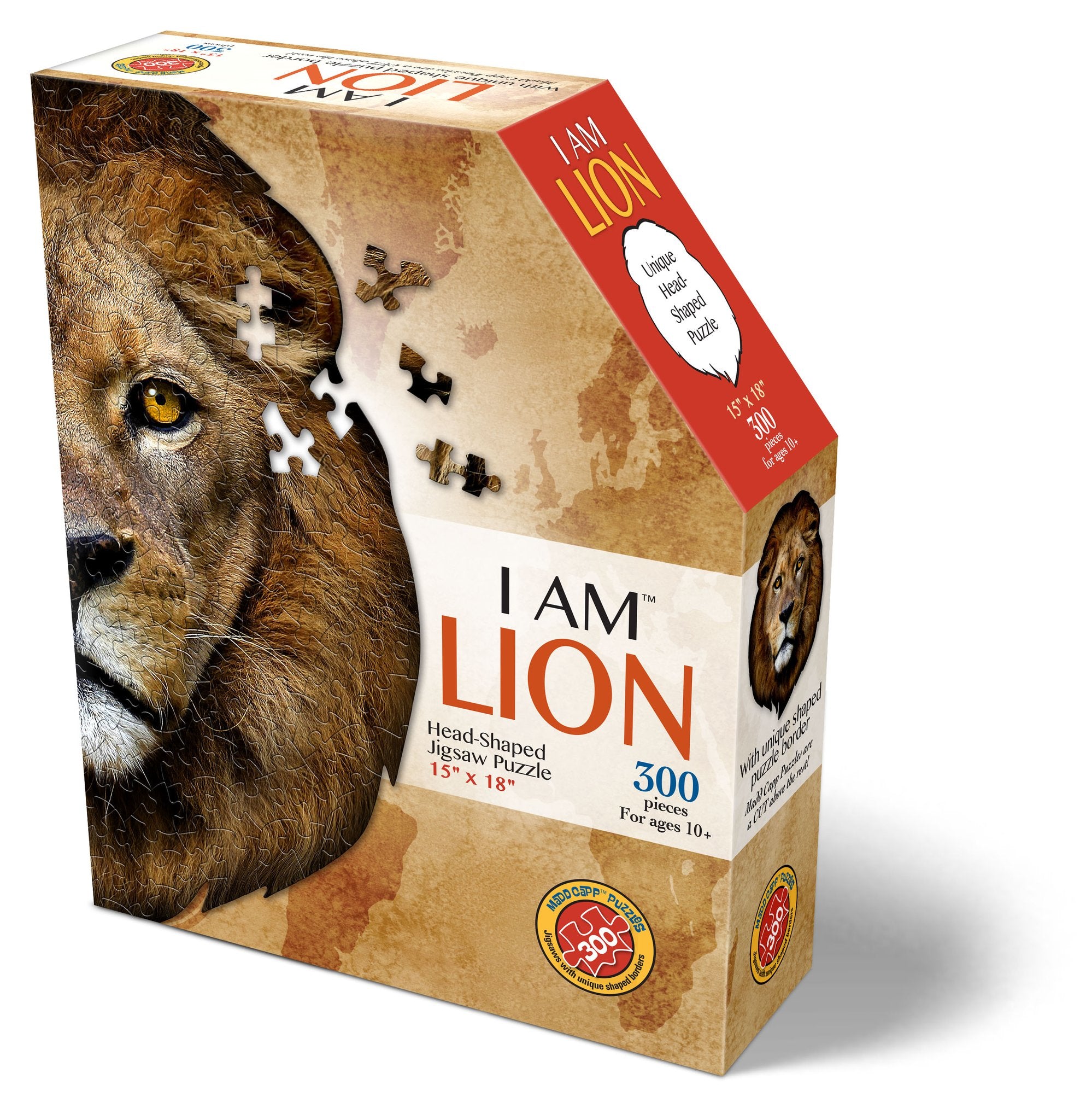 I Am Lion (300 piece shaped puzzle)