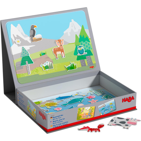 Magnetic Game Box - World of Animals