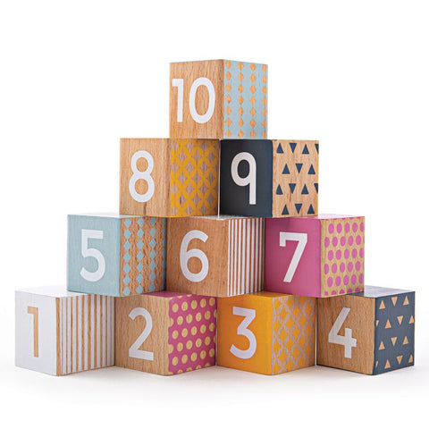 Wooden Number Blocks (FSC certified materials)