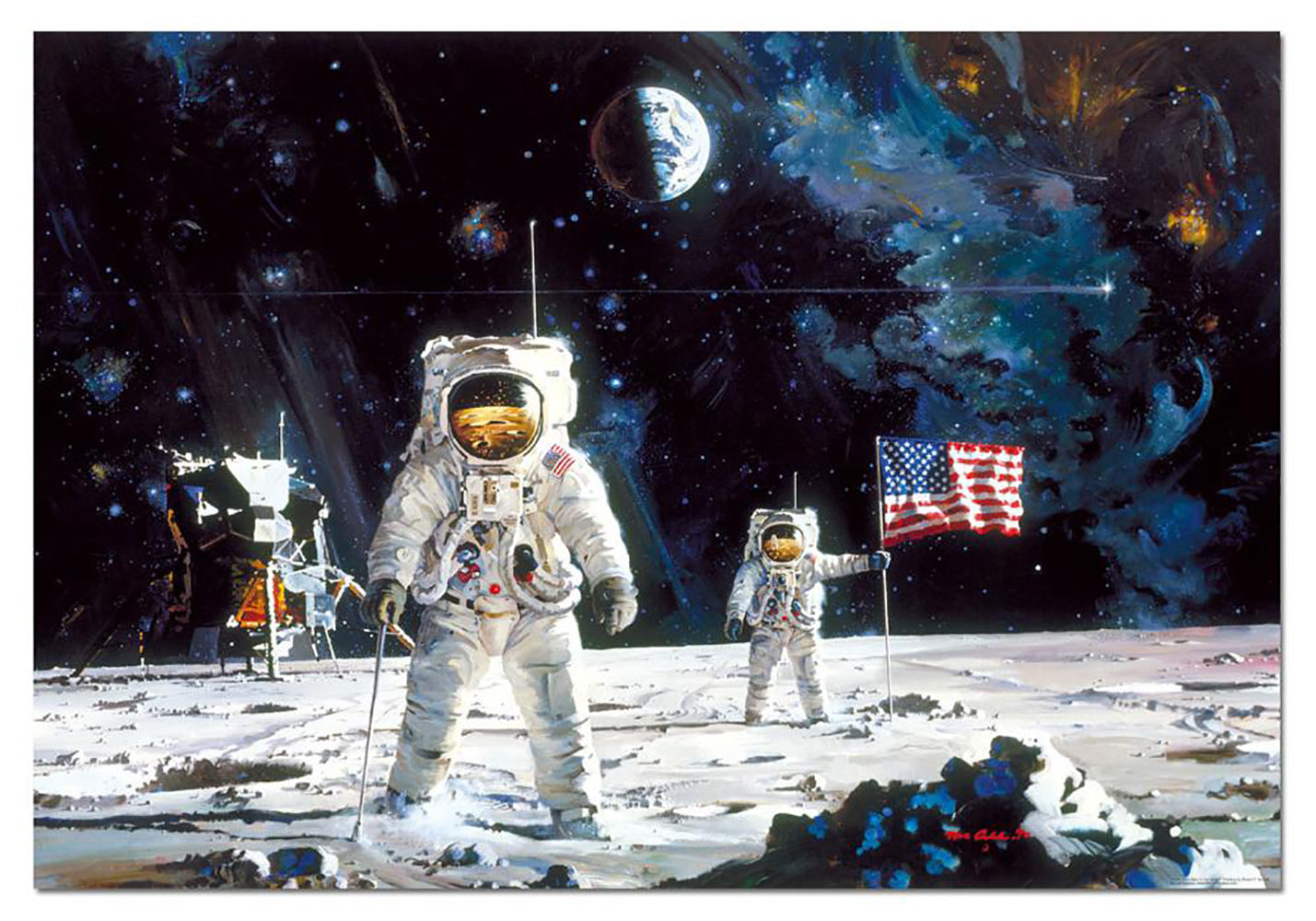 First Men on the Moon (1000pc)