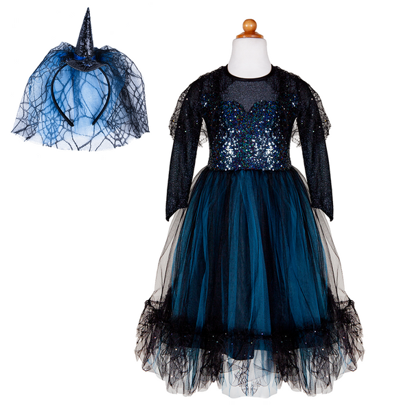 Luna the Midnight Witch Dress & Headband
