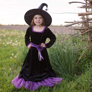 Vera the Velvet Witch Dress & Hat