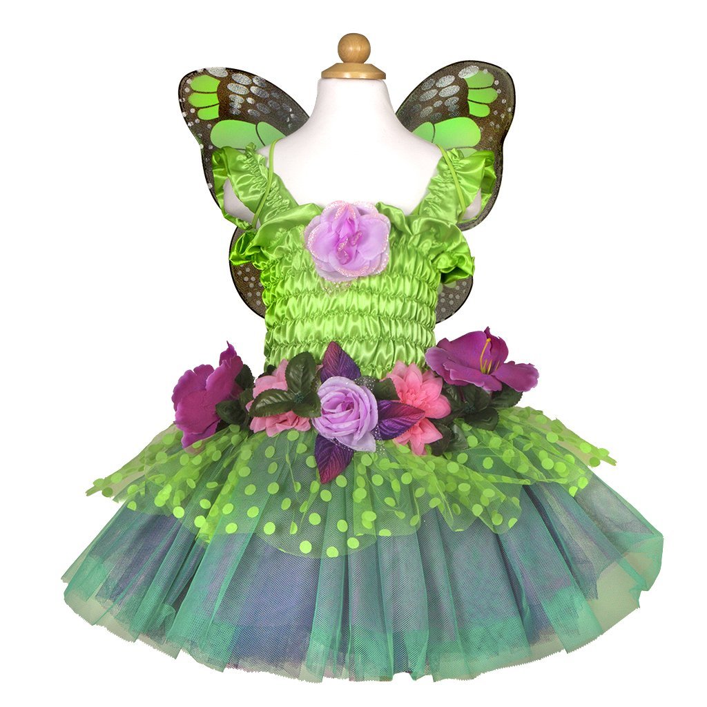Fairy Blooms Deluxe Dress with Wings