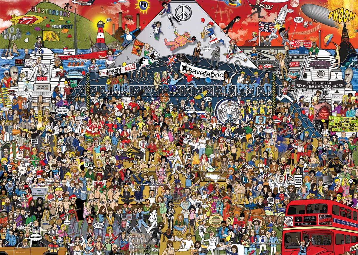 British Music History (2000pc Heye)