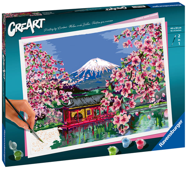 Japanese Cherry Blossom (CreArt Painting by Number)