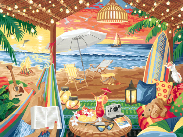 Cozy Cabana (CreArt Painting by Number)