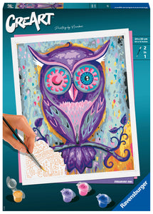 Dreaming Owl (CreArt Painting by Number)