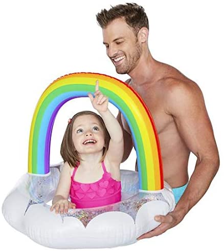 Lil' Pool Float: Happy Rainbow