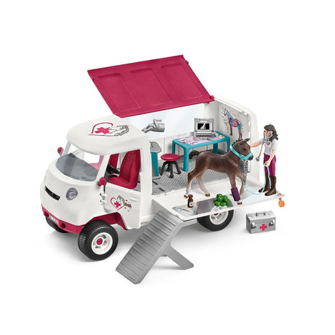 Mobile Vet with Hanoverian Foal (Schleich #42439)