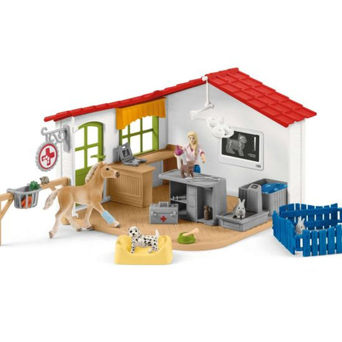 Veterinary Practice with Pets (Schleich #42502)