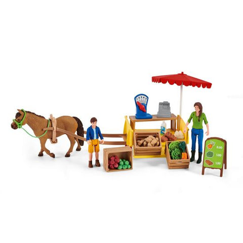 Sunny Day Mobile Farm Stand (Schleich #42528)