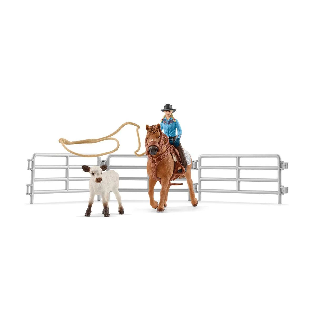 Cowgirl Team Roping Fun (Schleich #42577)