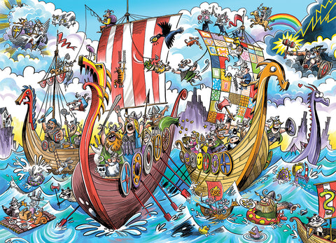 DoodleTown: Viking Voyage (family pieces)
