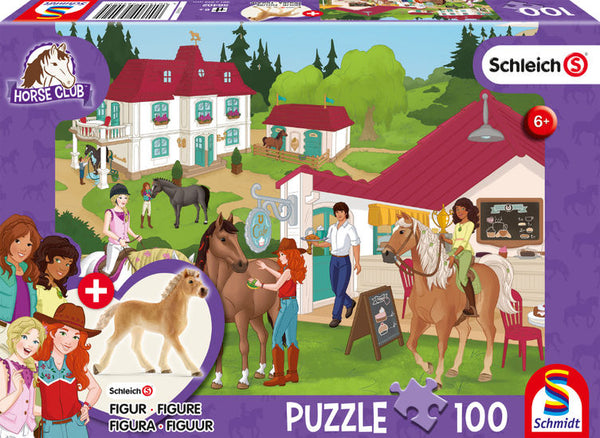 Horse Club 'At the Equestrian Farm' (100pc with Schleich figure)