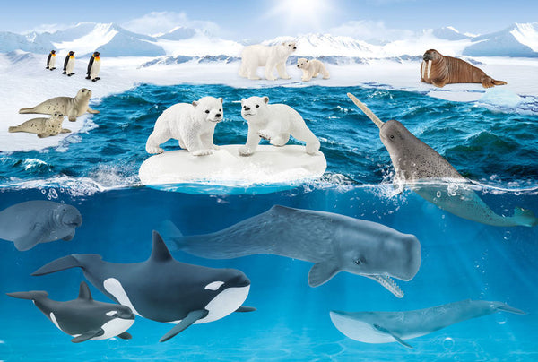 Wildlife in the Arctic (60pc with Schleich figure)