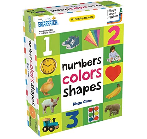 My First 100 Numbers Shapes Bingo Game