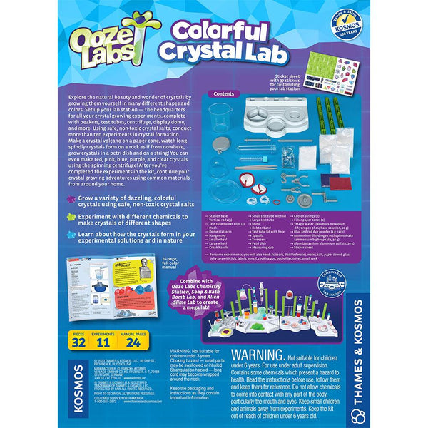 Ooze Labs: Colourful Crystal Lab