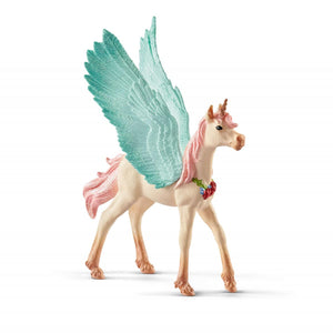 Decorated Unicorn Pegasus foal (Schleich #70575)