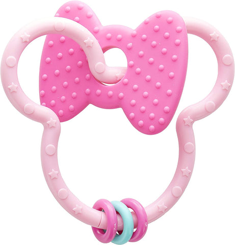 Minnie Mouse Teething Rattle (by Kids Preferred)