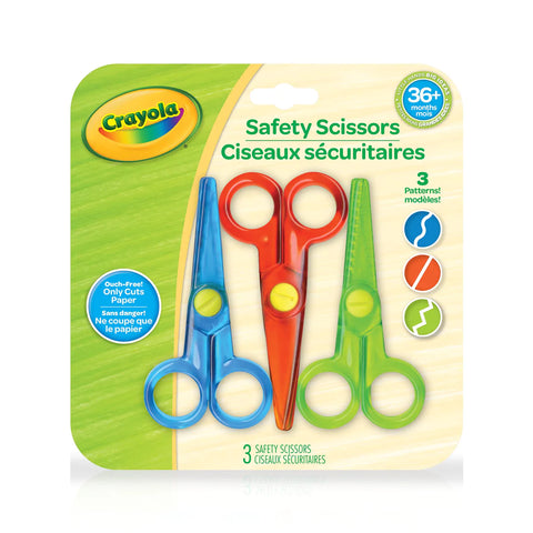 Crayola Safety Scissors (3-pk)