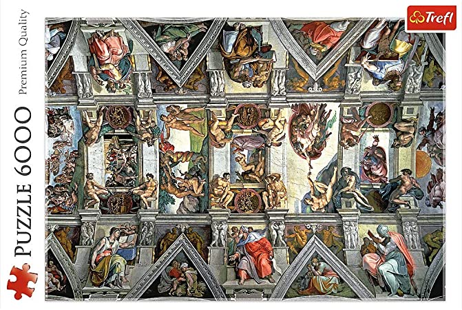 Sistine Chapel Ceiling: Michelangelo Buonarroti (6000pc)