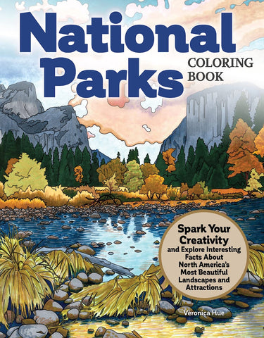 National Parks Colouring Book