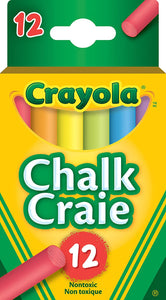 Crayola Chalk 12ct (Colourex)