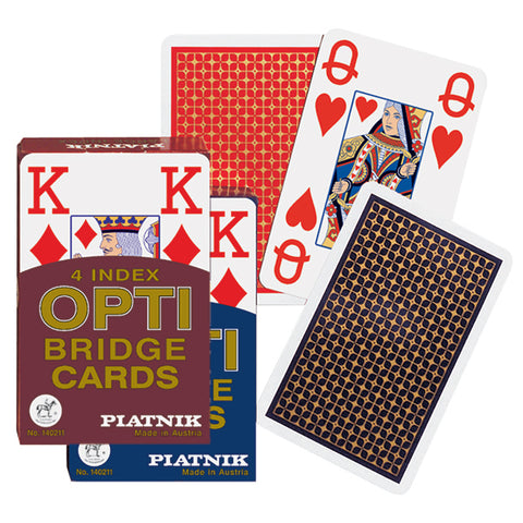 OPTI Large Bridge Cards 4 Individual