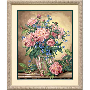 Paintworks PBN Peony Floral