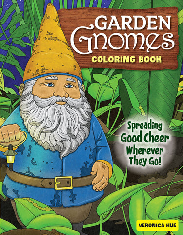 Garden Gnomes Colouring Book