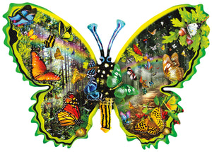 Suns Out 1000 Pc Butterfly Migration (shaped)