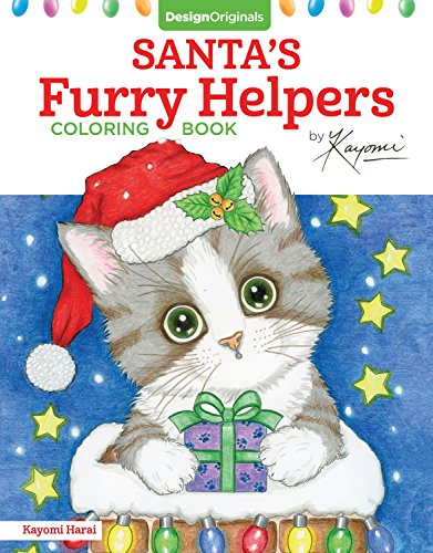 Santa's Furry Helpers Colouring Book