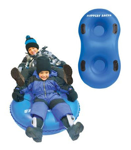Slippery Racer: 60" 2-rider AirDual Inflatable Snow Tube