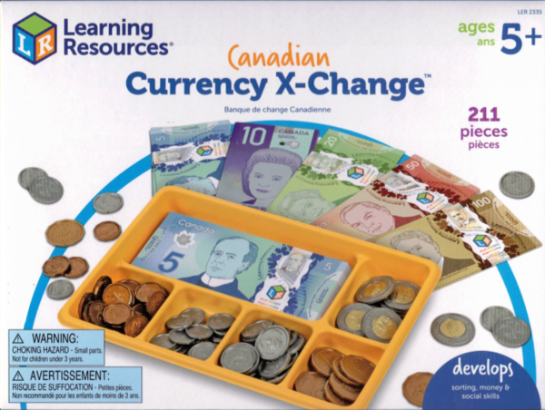 Canadian Currency X-Change Activity Set
