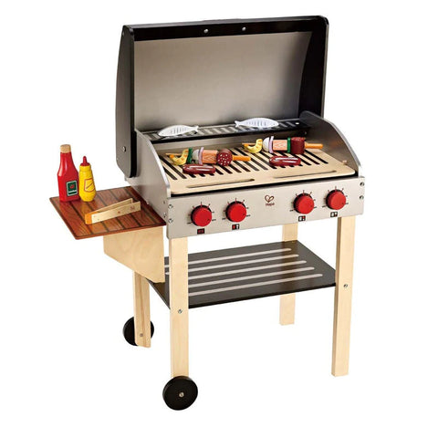 Gourmet Grill with Food (Play Food by Hape)