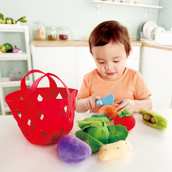 Toddler Vegetable Basket (Play Food by Hape)