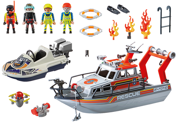 Fire Rescue with Personal Watercraft (#70140)*