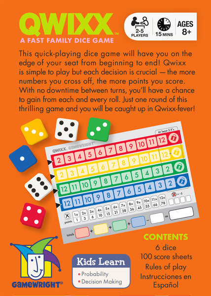 Qwixx: The Dice Game