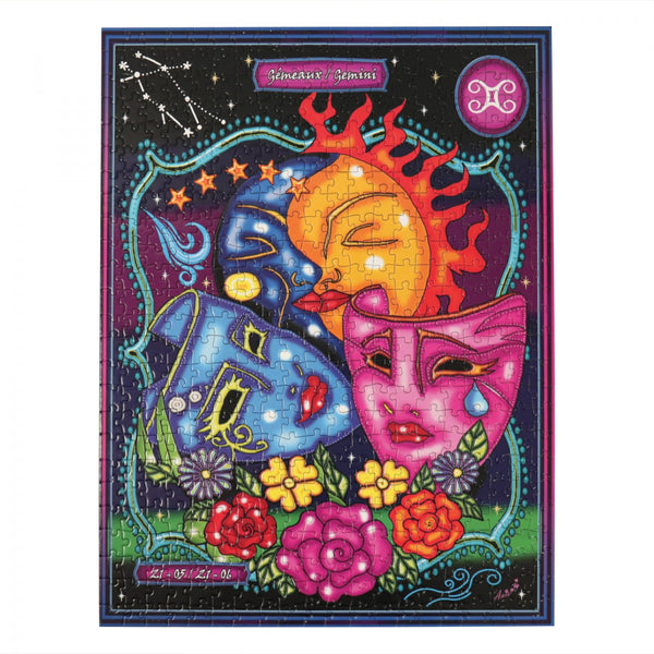 Jacarou Zodiac Puzzles (3 x 500pc puzzles)