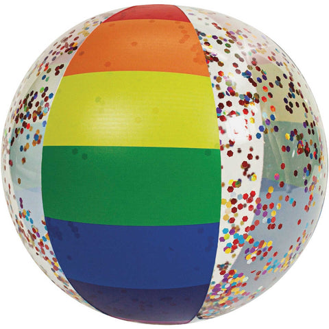 Jumbo Beach Ball - Classic Rainbow