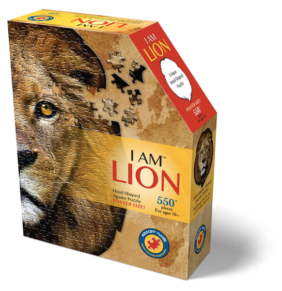 I Am Lion (568 piece shaped puzzle)