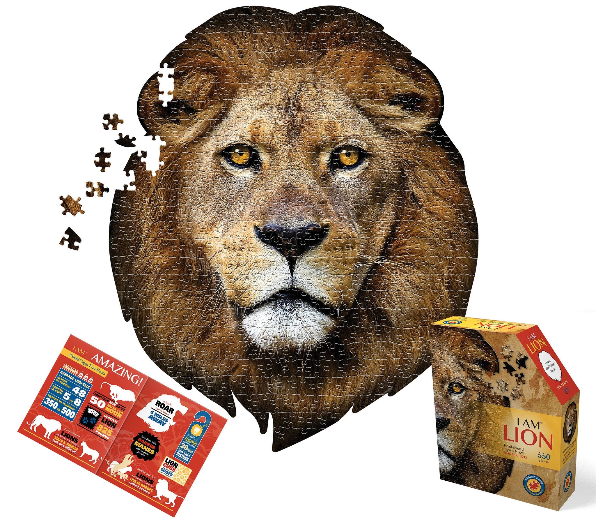 I Am Lion (568 piece shaped puzzle)